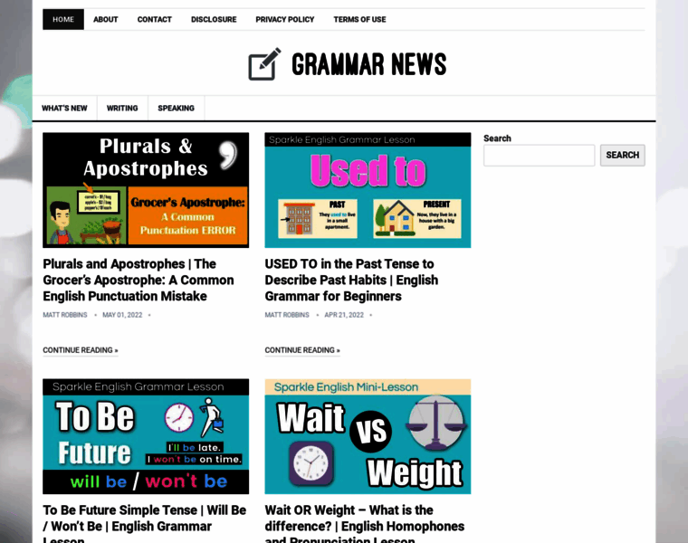 Checkmygrammar.org thumbnail