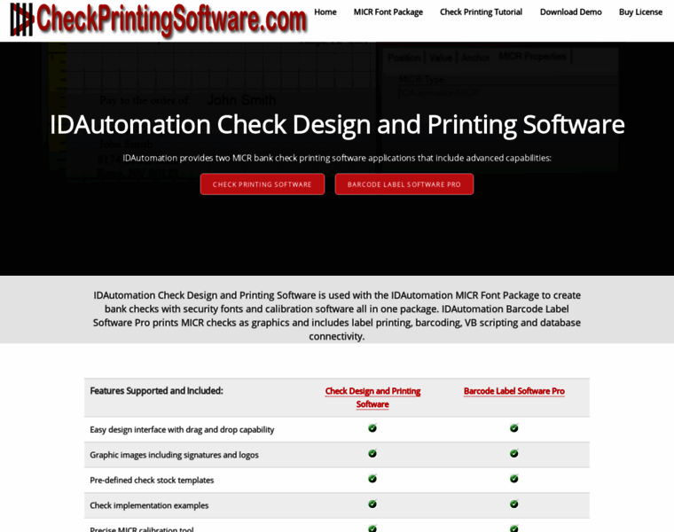 Checkprintingsoftware.com thumbnail