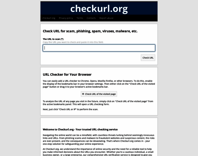 Checkurl.org thumbnail Checkurl.org thumbnail