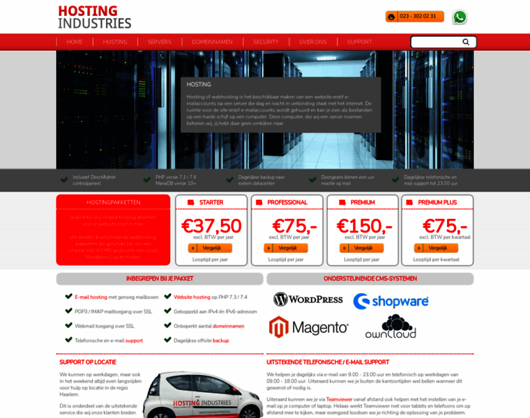 Checkwebsitehosting.nl thumbnail