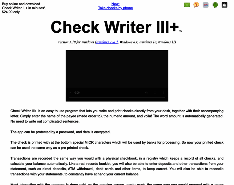 Checkwriter-printer.com thumbnail