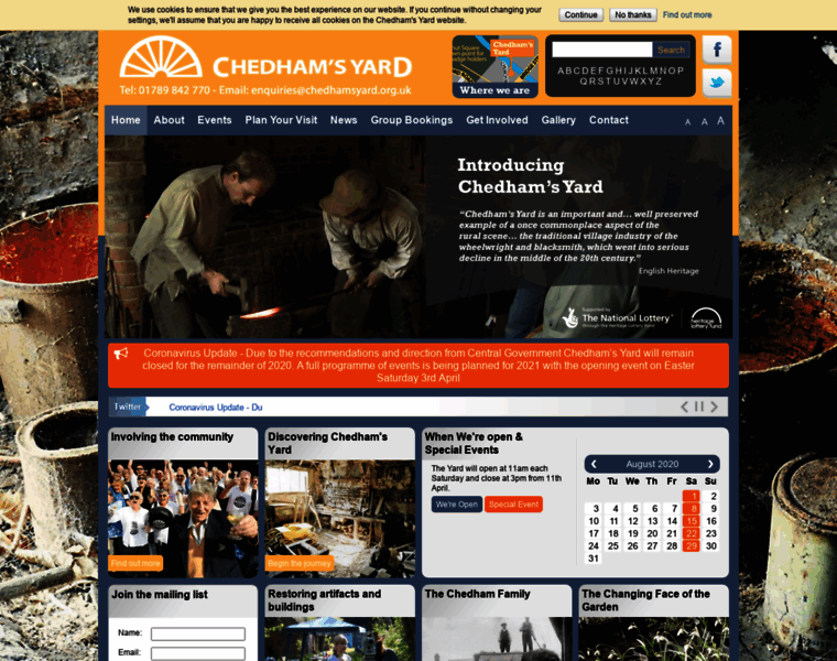 Chedhamsyard.org.uk thumbnail