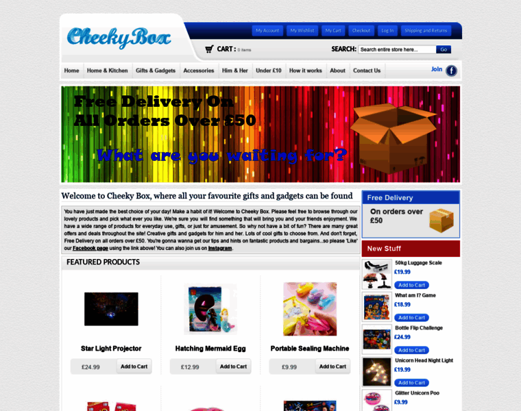 Cheekybox.co.uk thumbnail
