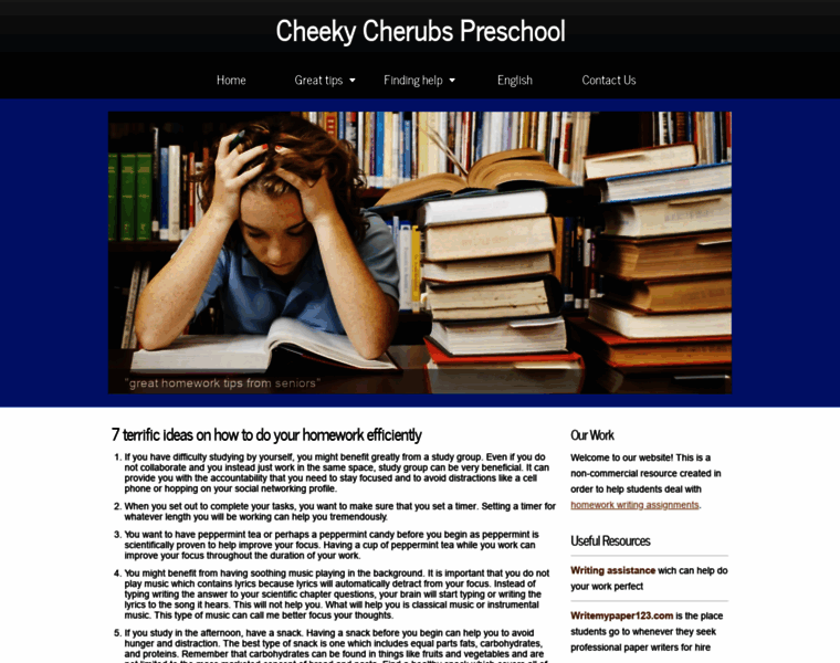 Cheekycherubspreschool.com thumbnail