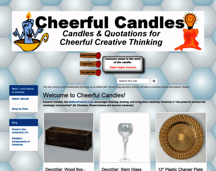 Cheerfulcandles.com thumbnail