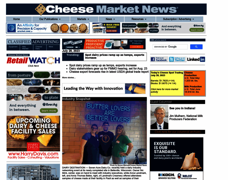 Cheesemarketnews.com thumbnail