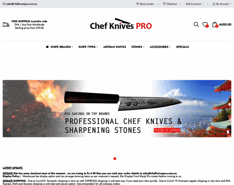 Chefknivespro.com.au thumbnail