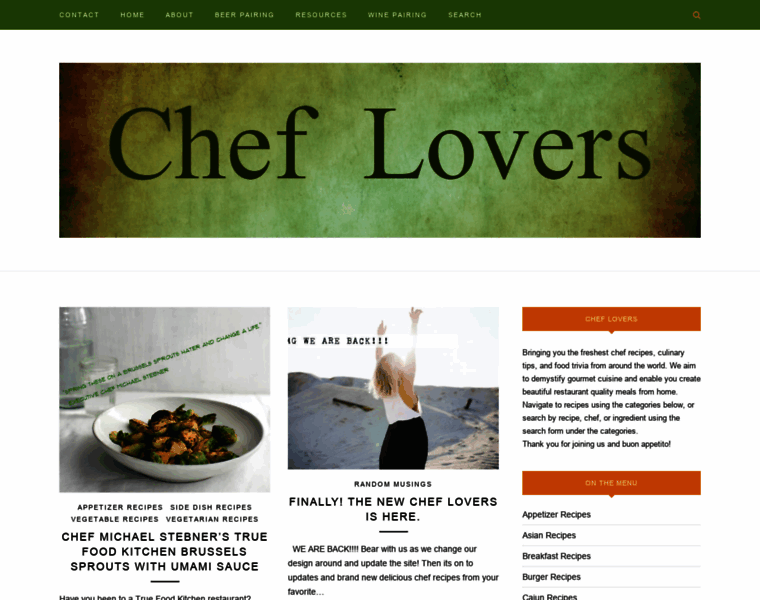 Cheflovers.com thumbnail