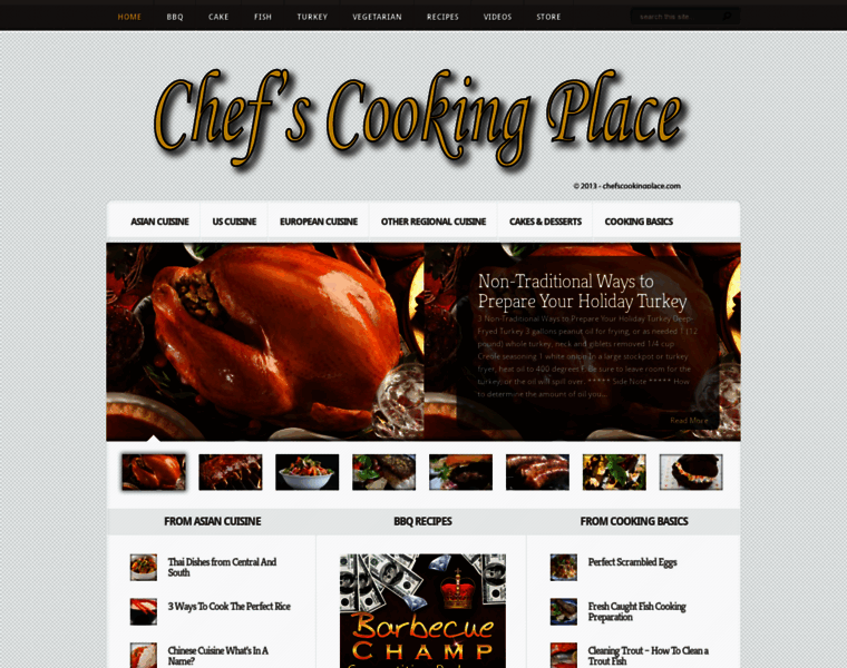 Chefscookingplace.com thumbnail