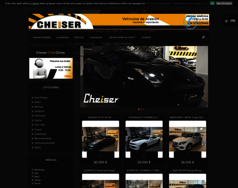 Cheiser.com thumbnail