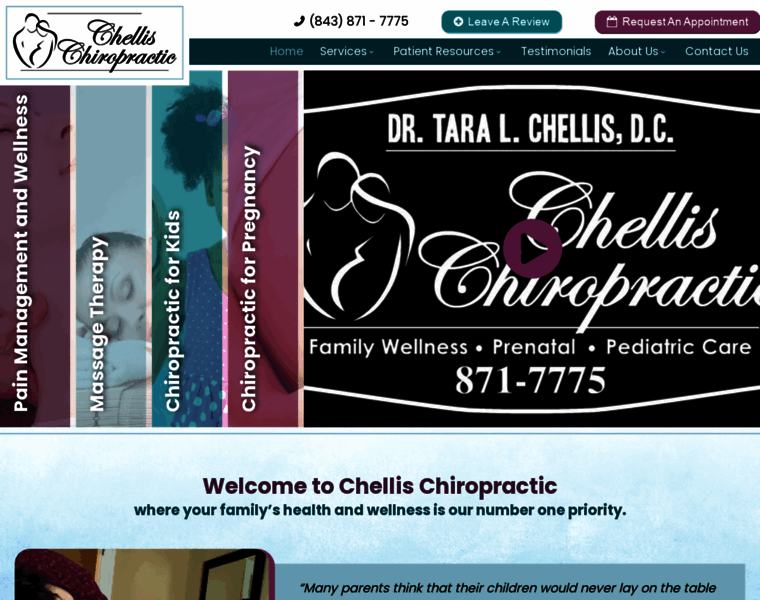 Chellischiropractic.com thumbnail