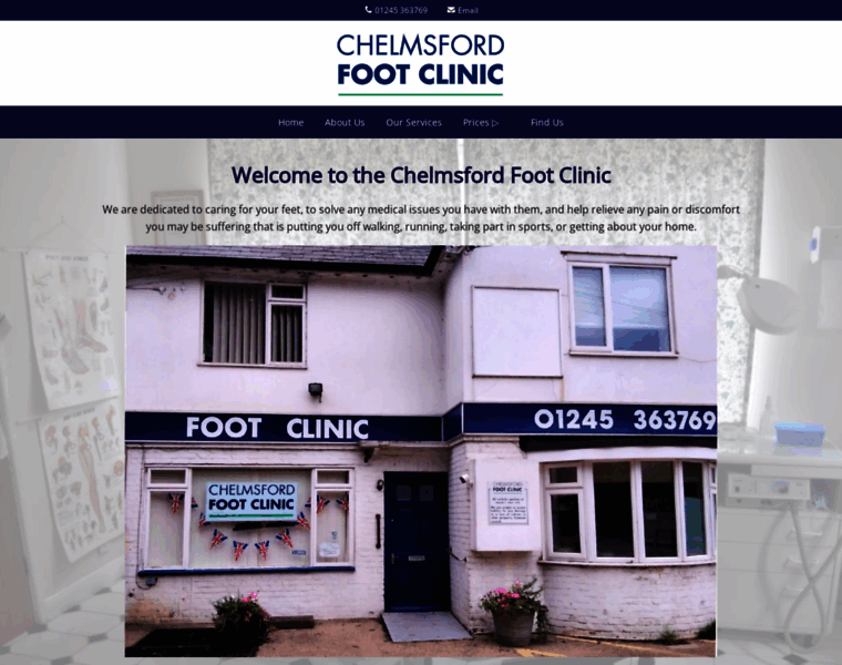 Chelmsfordchiropodyandpodiatry.co.uk thumbnail
