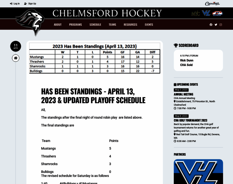 Chelmsfordhockey.com thumbnail