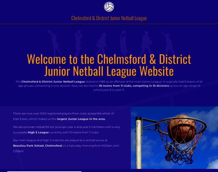 Chelmsfordjuniornetballleague.co.uk thumbnail