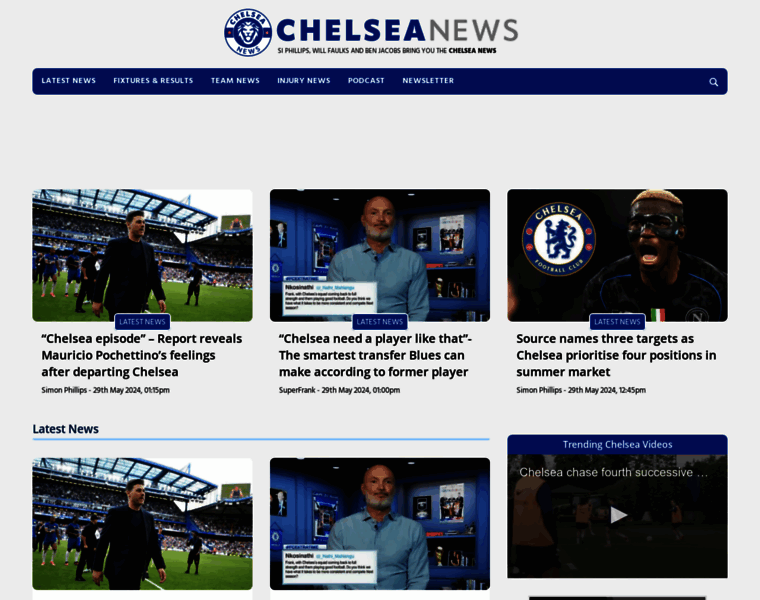 Chelsea-news.co thumbnail