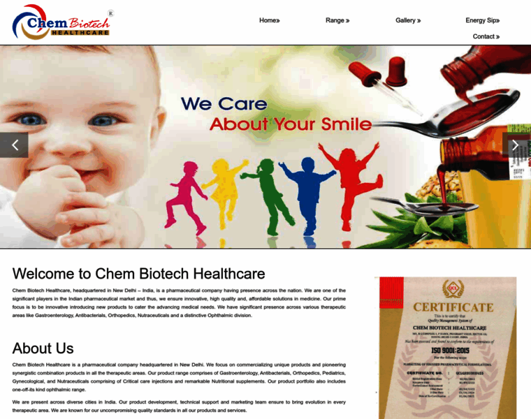 Chembiotechhealthcare.com thumbnail