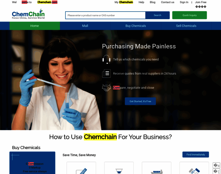 Chemchain.com thumbnail