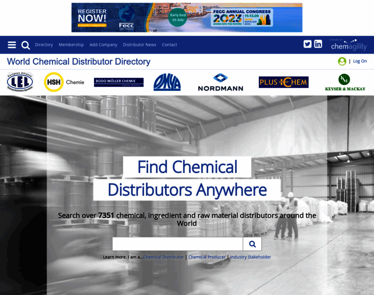 Chemical-distributors.com thumbnail