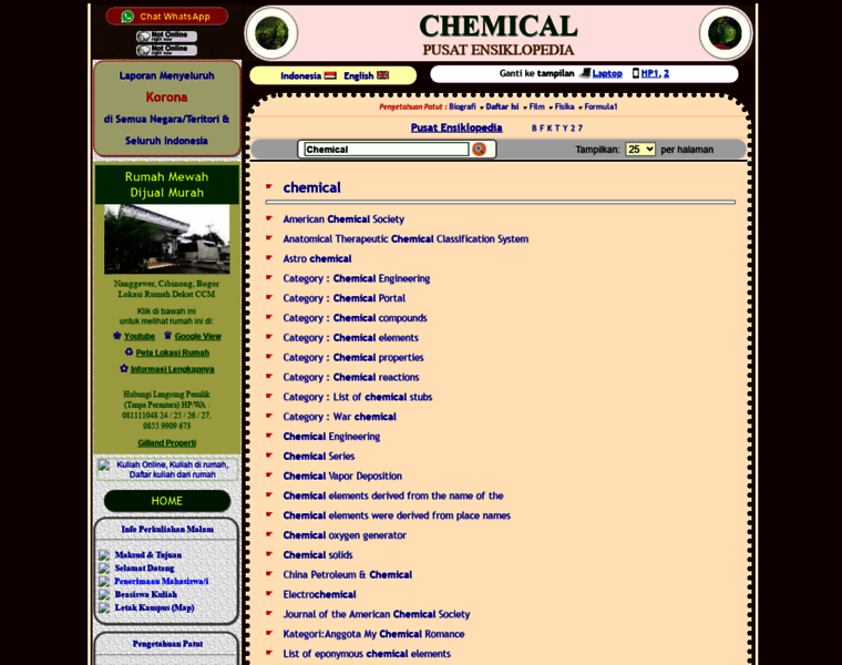 Chemical.web.id thumbnail