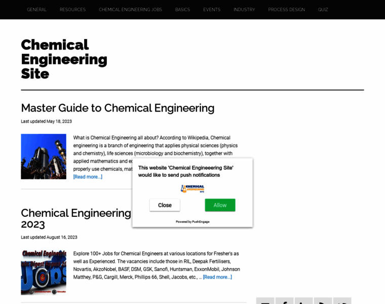 Chemicalengineeringsite.in thumbnail
