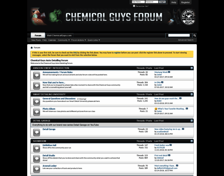 Chemicalguysforum.com thumbnail