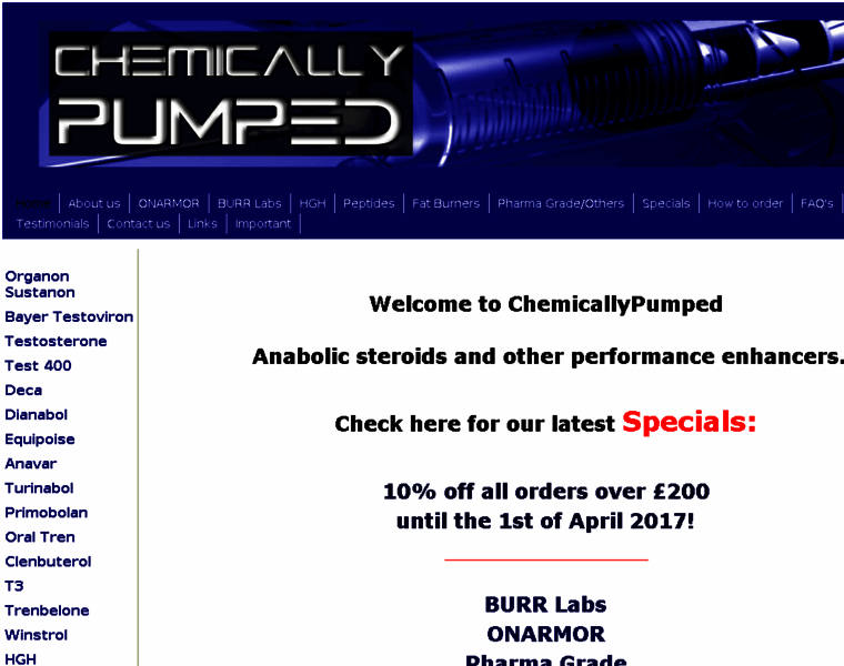 Chemicallypumped.com thumbnail