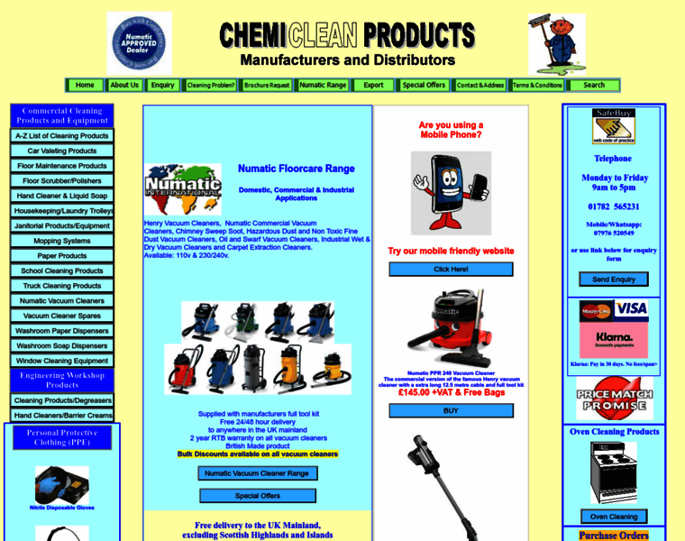 Chemiclean.co.uk thumbnail