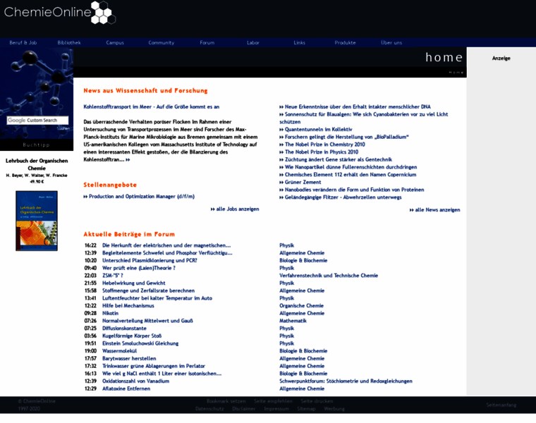 Chemieonline.de thumbnail Chemieonline.de thumbnail