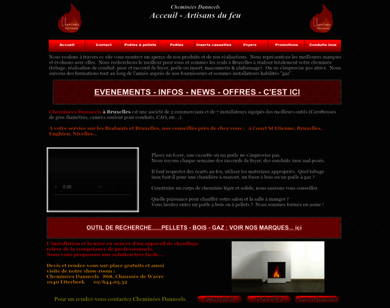 Cheminees-danneels.be thumbnail