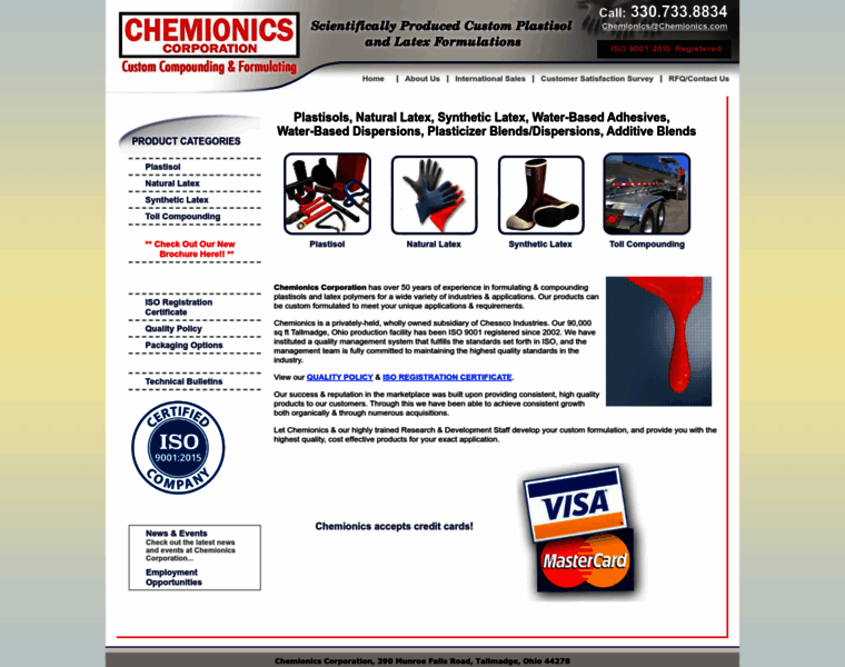 Chemionics.com thumbnail
