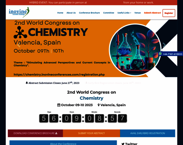 Chemistry.inovineconferences.com thumbnail