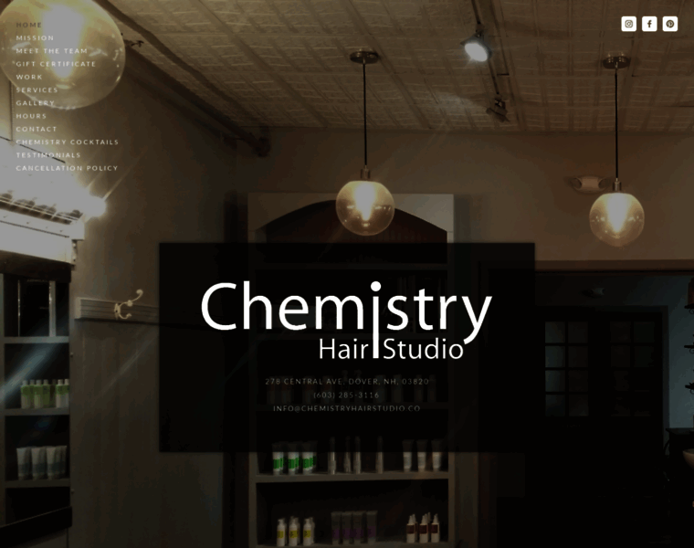 Chemistryhairstudio.co thumbnail