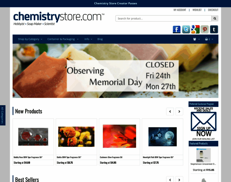 Chemistrystore.com thumbnail