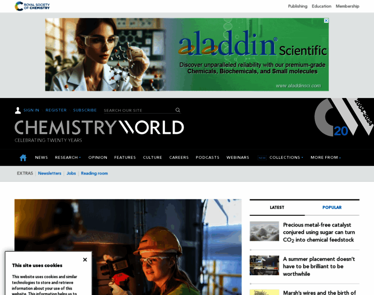 Chemistryworld.com thumbnail