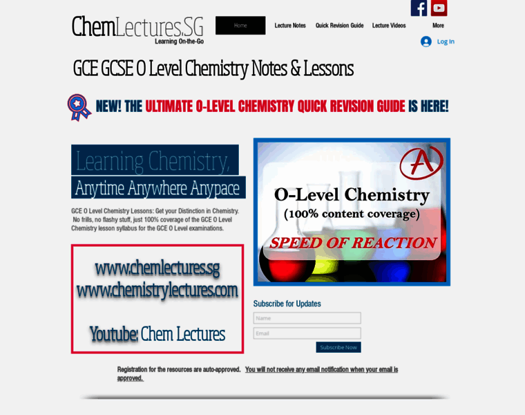Chemlectures.sg thumbnail
