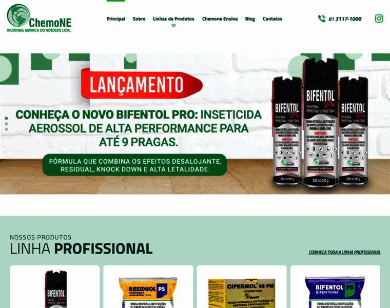 Chemone.com.br thumbnail
