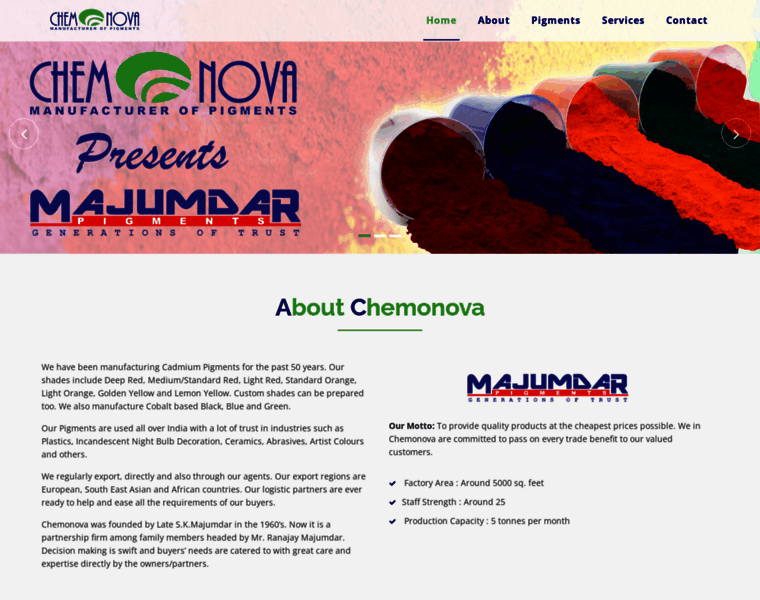 Chemonova.com thumbnail