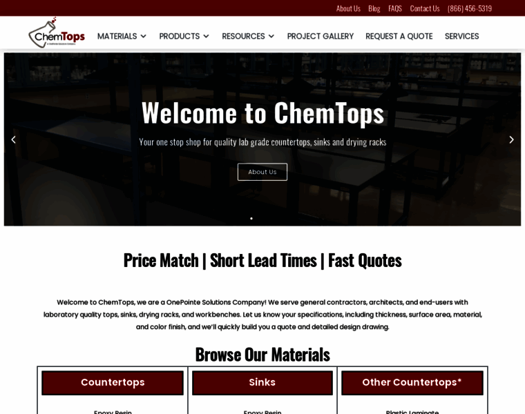 Chemtops.com thumbnail