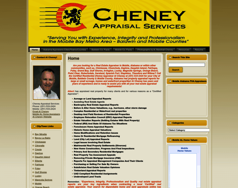 Cheneyappraisalservices.com thumbnail