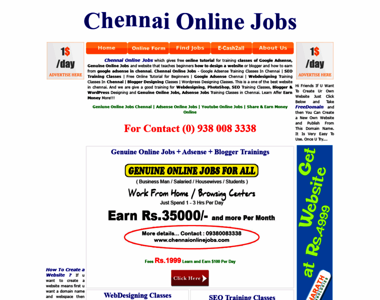 Chennaionlinejobs.com thumbnail