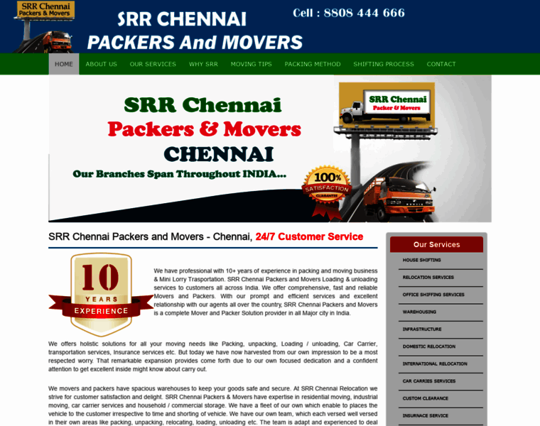Chennaipackersandmovers.com thumbnail
