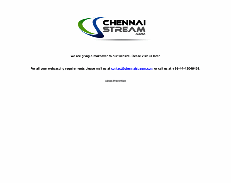 Chennaistream.com thumbnail