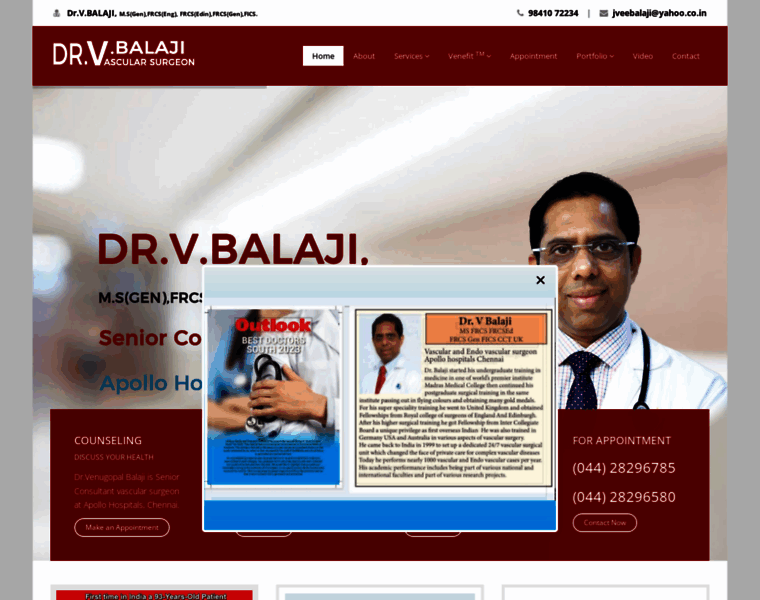 Chennaivascularsurgeon.in thumbnail