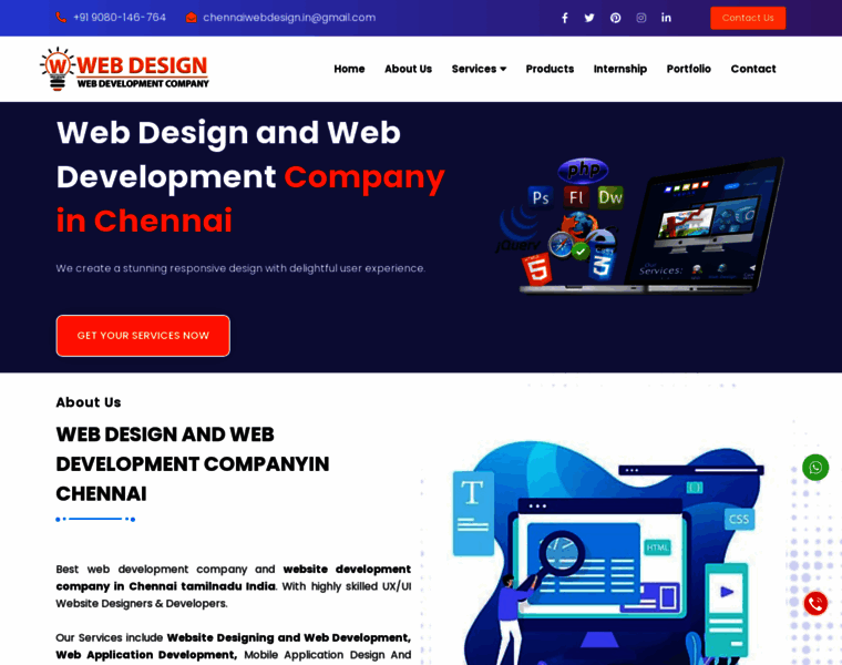 Chennaiwebdesign.in thumbnail