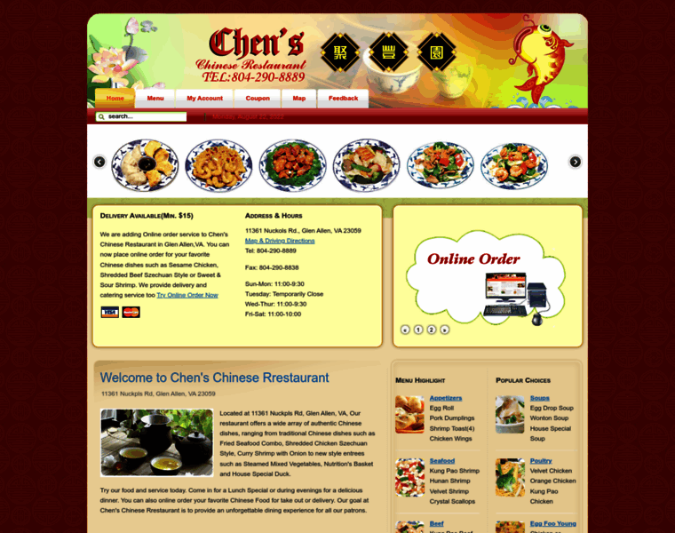 Chensrestaurantva.com thumbnail