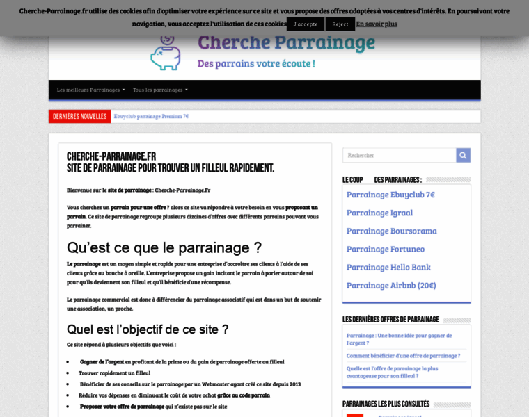 Cherche-parrainage.fr thumbnail