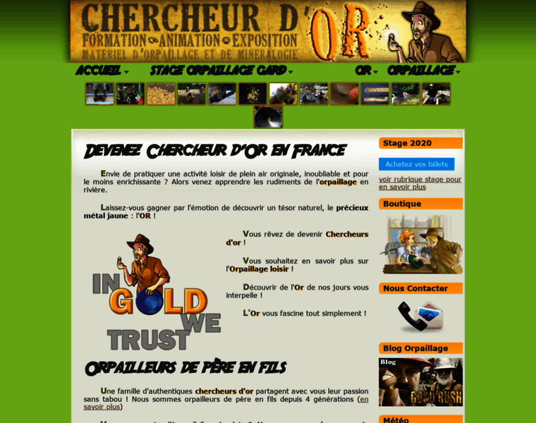 Chercheur-or.com thumbnail