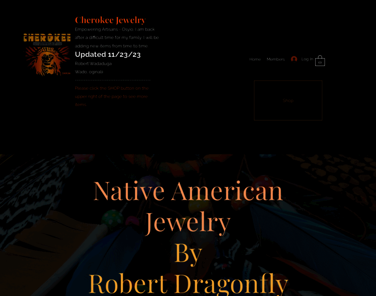 Cherokeejewelry.com thumbnail