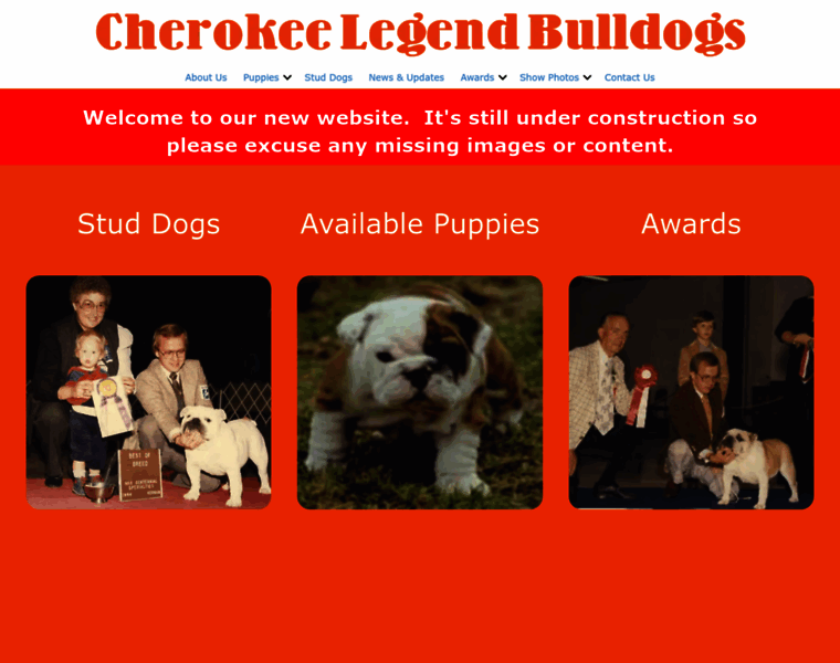 Cherokeelegendbulldogs.com thumbnail