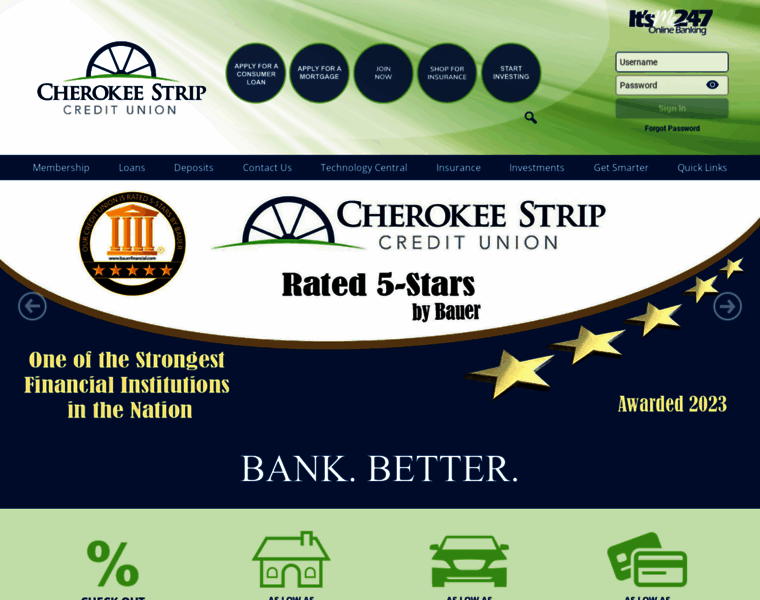 Cherokeestrip.com thumbnail